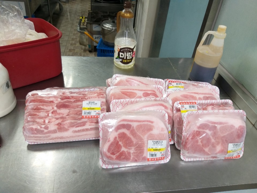 [후원] 개인후원자 돼지고기 나눔#1